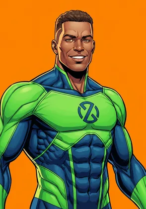Captain Current — Superhero comic