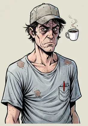 Deadline Dan — Comic strip