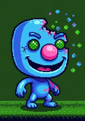 Glitch — Pixel art