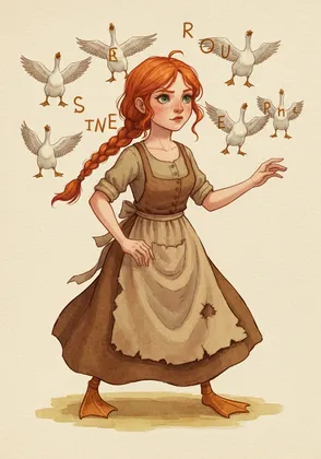 Greta Goosedown — Storybook