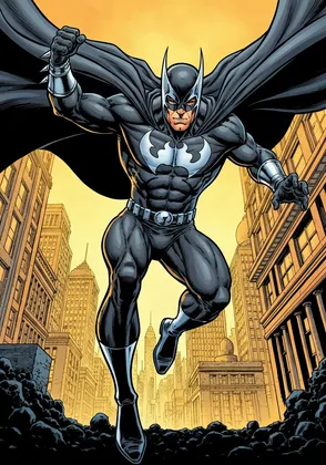 Night Lark — Superhero comic