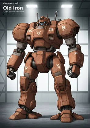 Old Iron — Mecha anime
