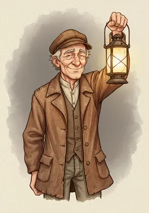 Old Man Lantern — Storybook