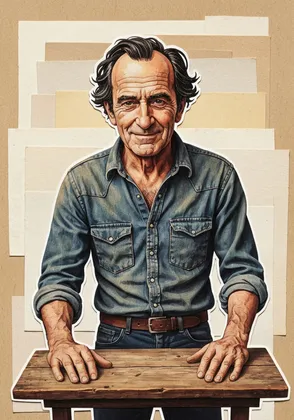 Pasteboard Pete — Paper cutout