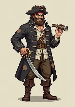 Captain Px — Pixel art