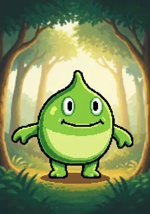 Sam the Slime — Pixel art
