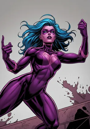 Static Siren — Superhero comic