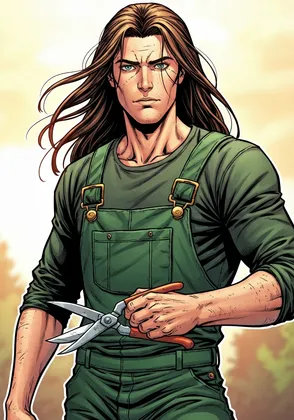 The Gardener — Superhero comic