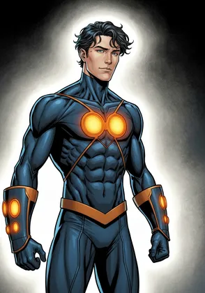 Lantern Moth — Superhero comic