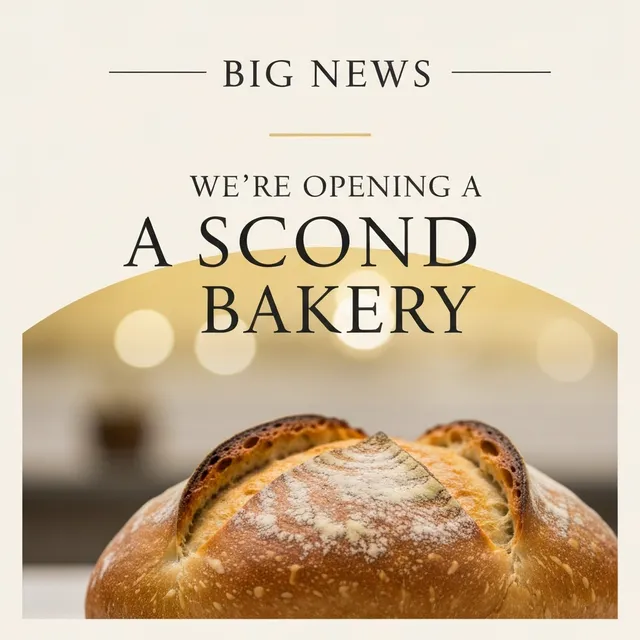 Announcement post