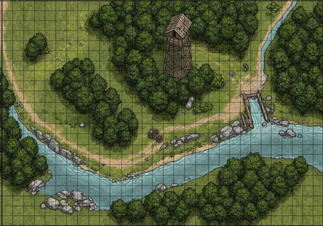 Wilderness battle map