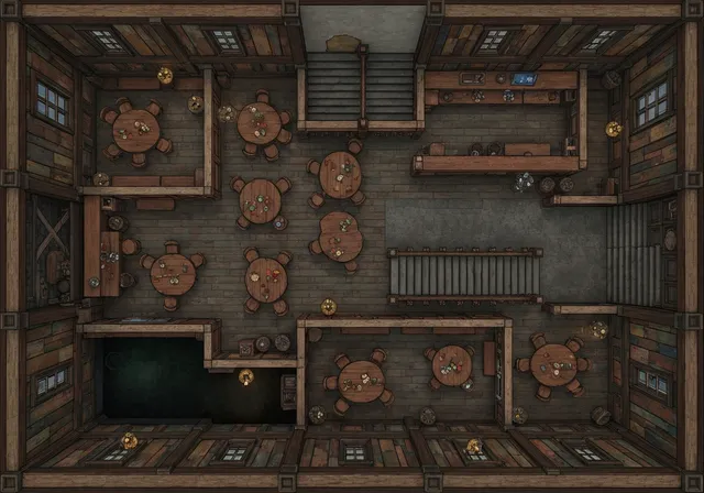 Tavern battle map