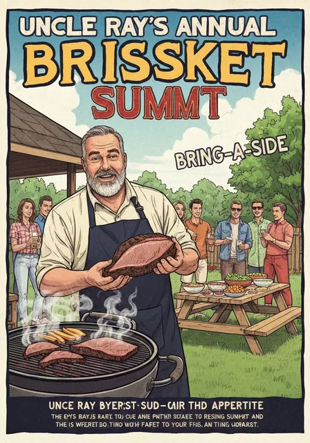 Cookout poster