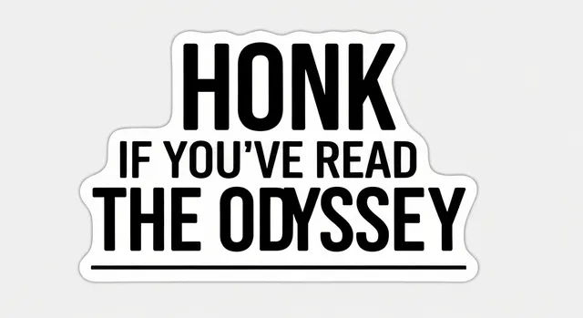Bumper sticker