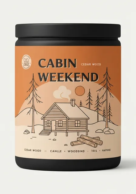 Candle label