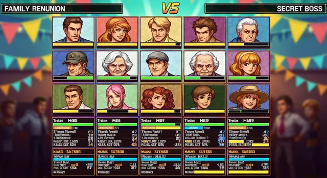 Character select screen