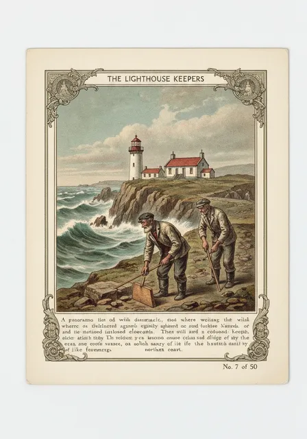 Vintage collector card
