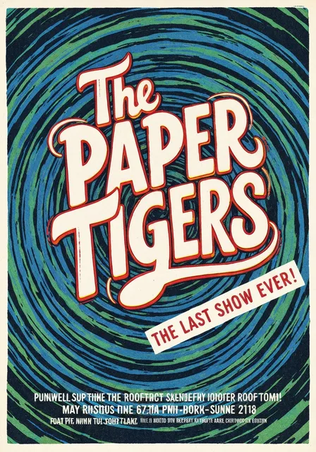 Concert poster