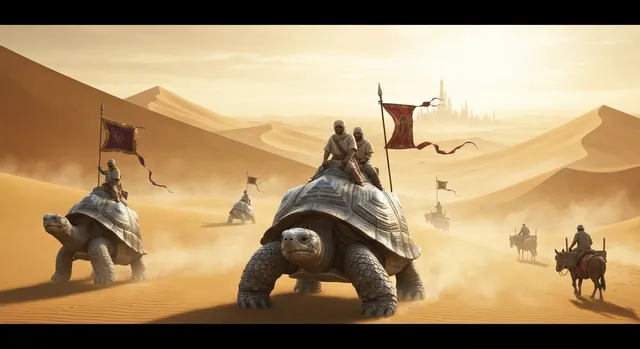 Desert caravan