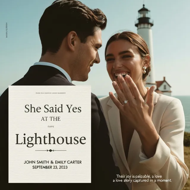 Engagement announcement