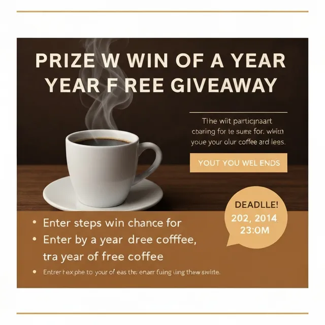 Giveaway post
