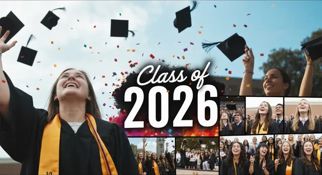 Graduation montage open