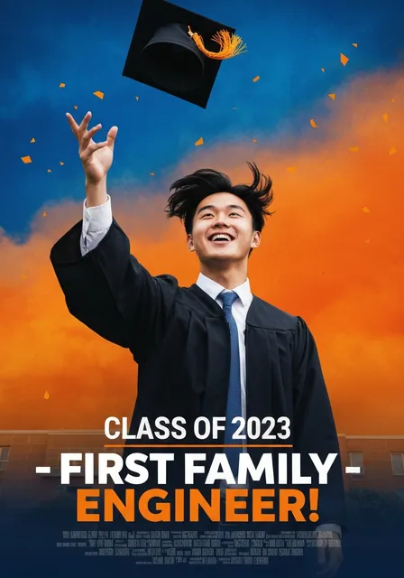Graduation poster