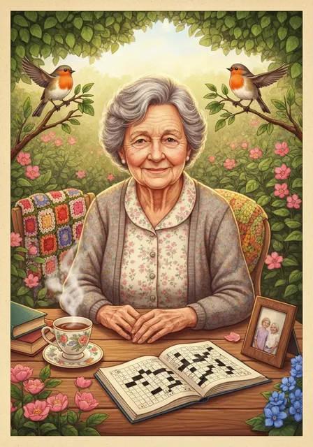 Grandparents portrait