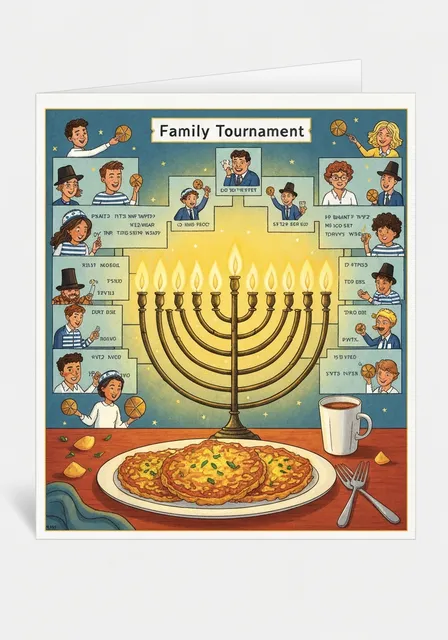 Hanukkah card