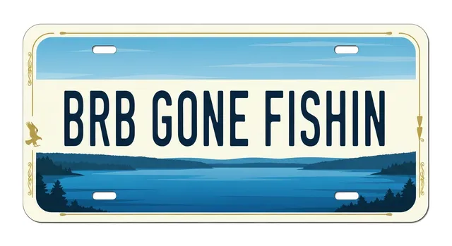 Vanity plate