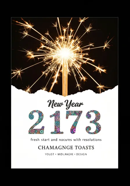New Year card