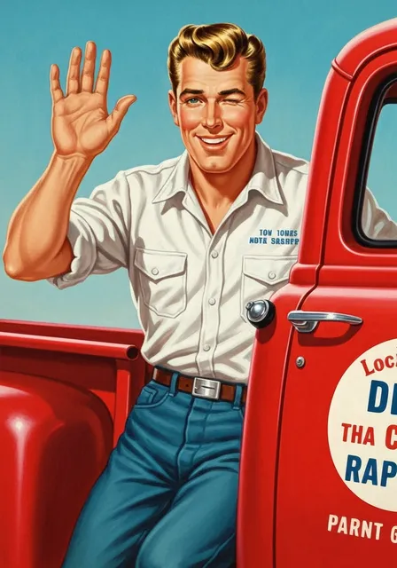 Retro pin-up
