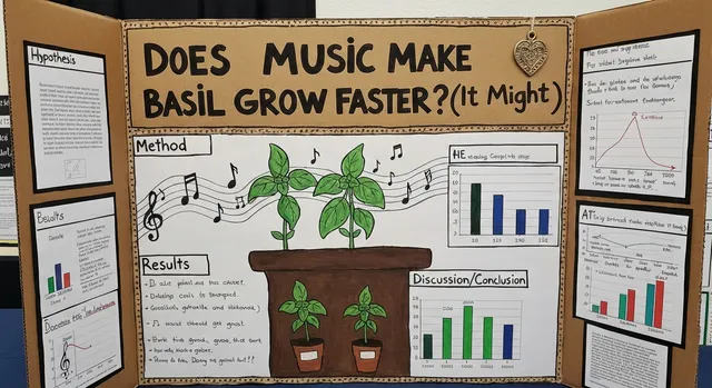 Science fair board