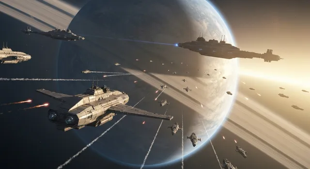 Space battle