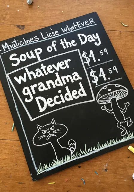 Daily specials board
