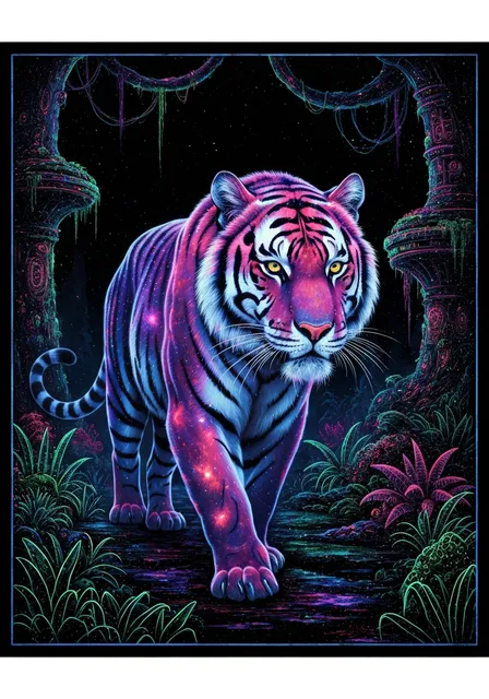 Blacklight poster