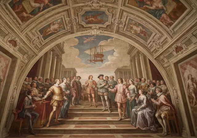 Renaissance fresco