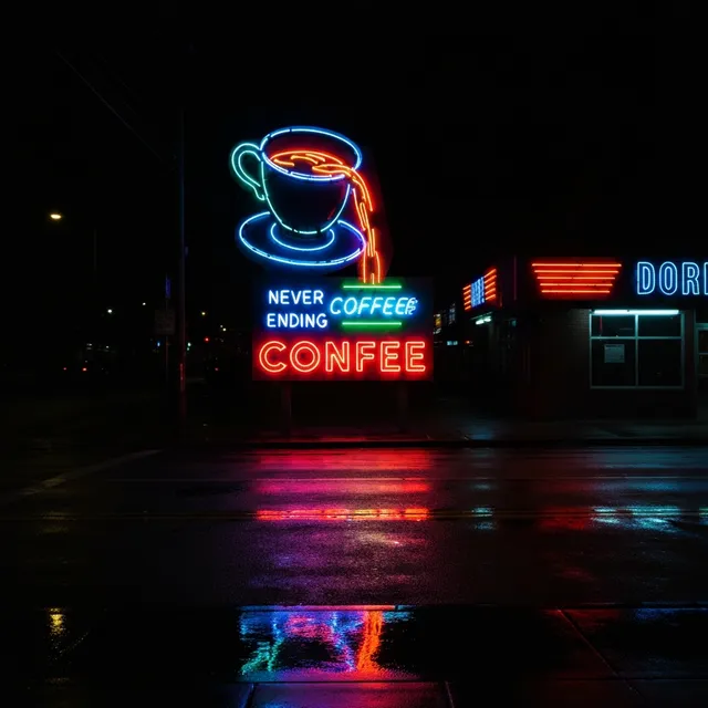 Neon sign
