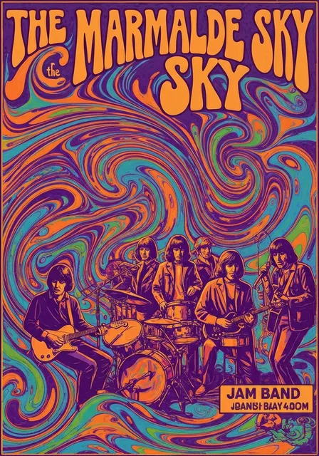 Psychedelic poster