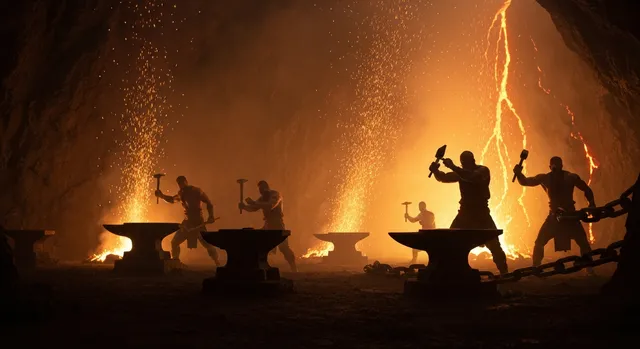 Volcano forge