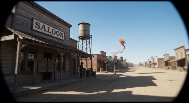 Wild west town